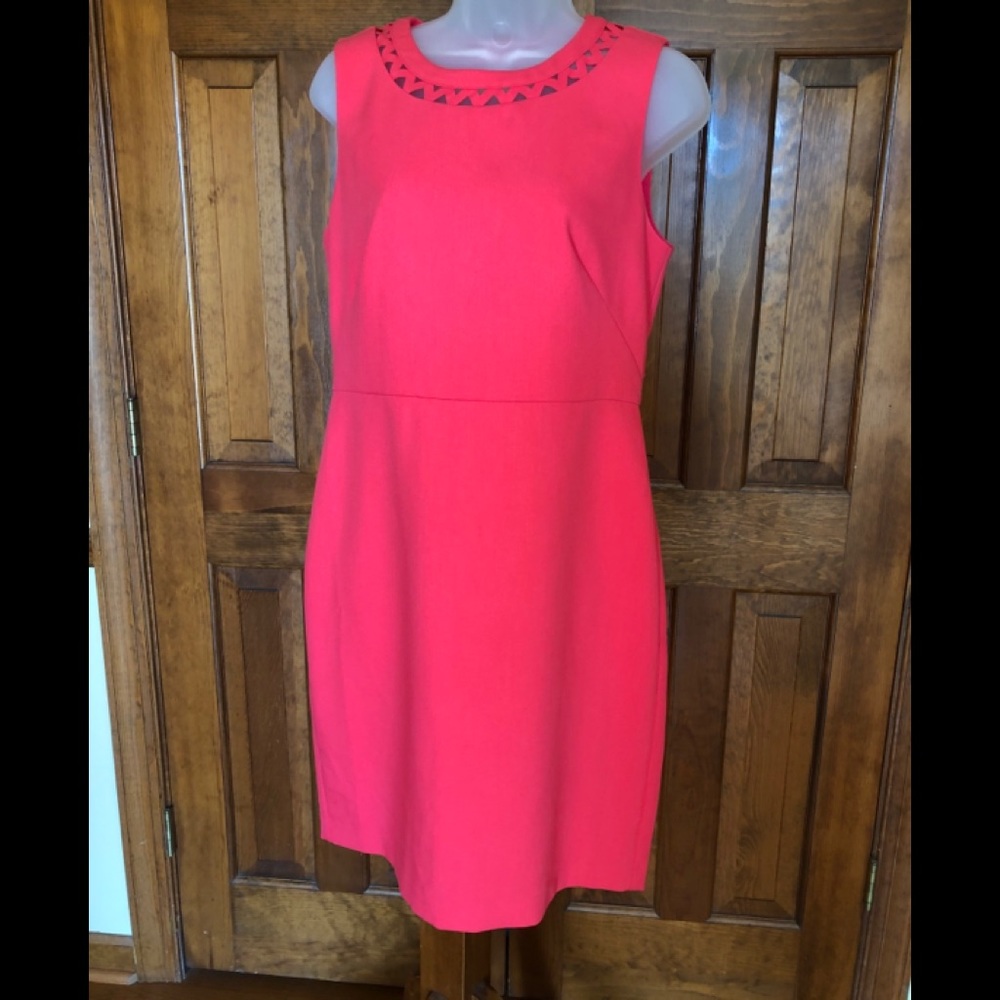 Ann Taylor LOFT Women’s Coral Sheath Dress Size 4